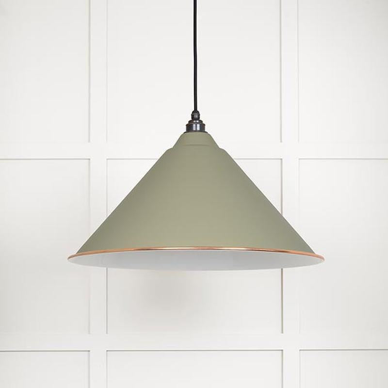 White Gloss Hockley Pendant-From The Anvil-Tump-nirohome