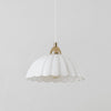 White flower glass pendant ceiling light-Houseof.-nirohome