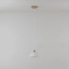 White flower glass pendant ceiling light-Houseof.-nirohome