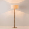 Wooden and Brass Disk Floor Lamp-Houseof.-nirohome