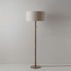 Wooden and Brass Disk Floor Lamp-Houseof.-nirohome